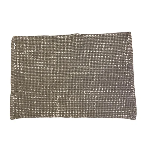 Crate&Barrel Della Grey Cotton Flat Weave Rug 
Size 2'x3' - Picture 5 of 7